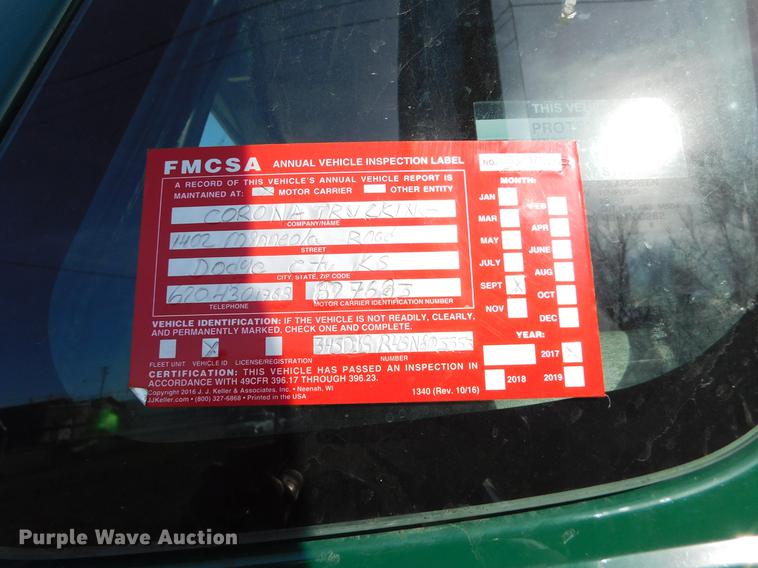 image for item DC8493 2012 International ProStar Plus semi truck