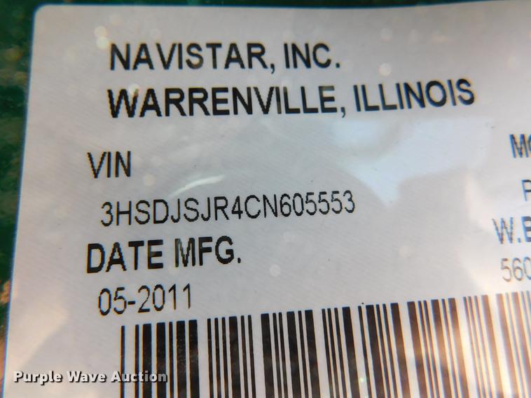 image for item DC8493 2012 International ProStar Plus semi truck