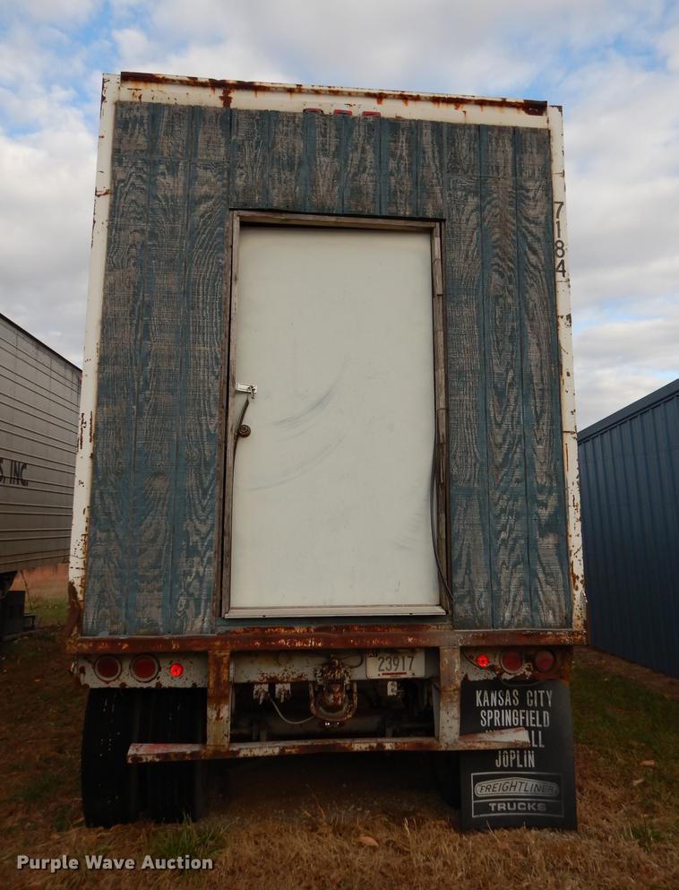 image for item J5597 1984 Pike dry van trailer
