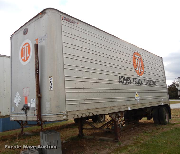 image for item J5598 1984 Great Dane V10-700 dry van trailer