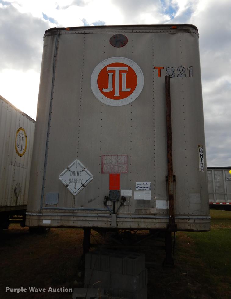 image for item J5598 1984 Great Dane V10-700 dry van trailer