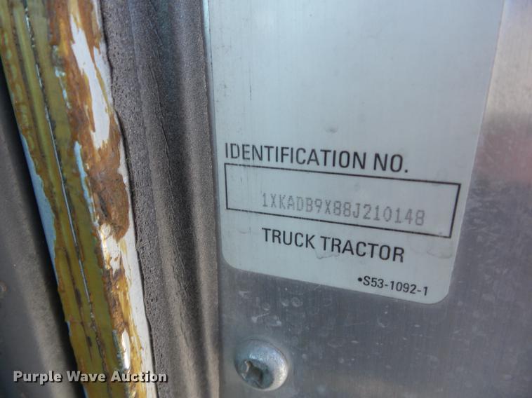 image for item K6315 2008 Kenworth T660 semi truck