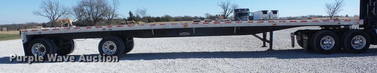 image for item K6316 2000 Wilson CF-900A flatbed trailer