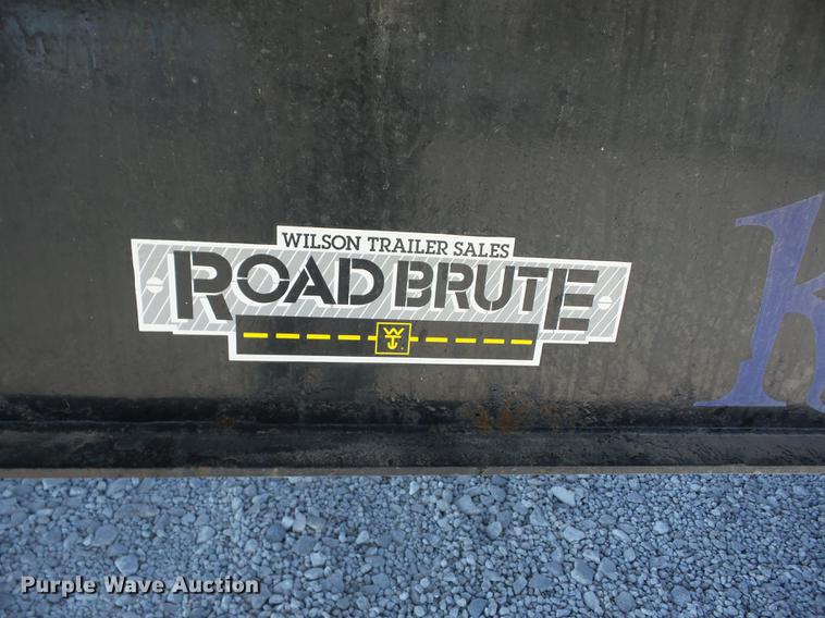 image for item K6316 2000 Wilson CF-900A flatbed trailer