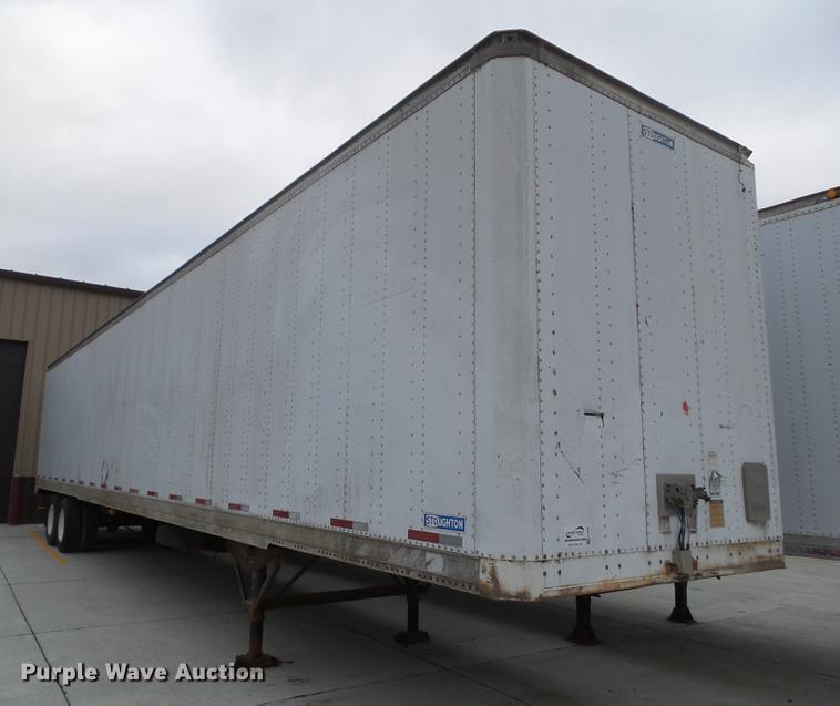 image for item L5648 1996 Stoughton AVW-535T-SC dry van trailer