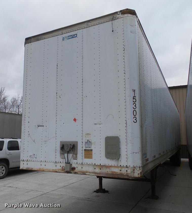 image for item L5648 1996 Stoughton AVW-535T-SC dry van trailer
