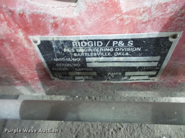 image for item DC1112 Ridgid fusion machine