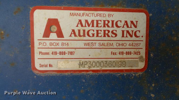 image for item DC1123 American Augers MP-300 mud pump