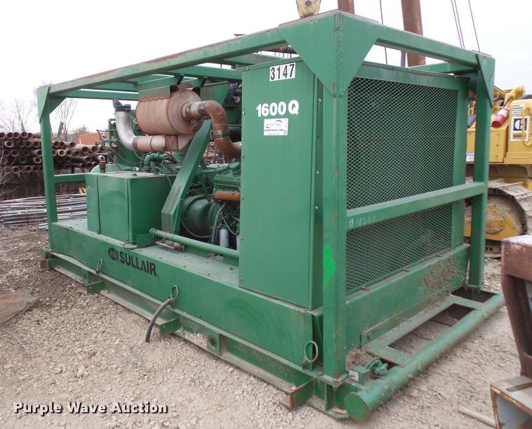 image for item DC1154 Sullair 1600Q air compressor