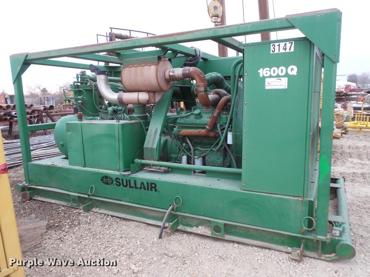 image for item DC1154 Sullair 1600Q air compressor