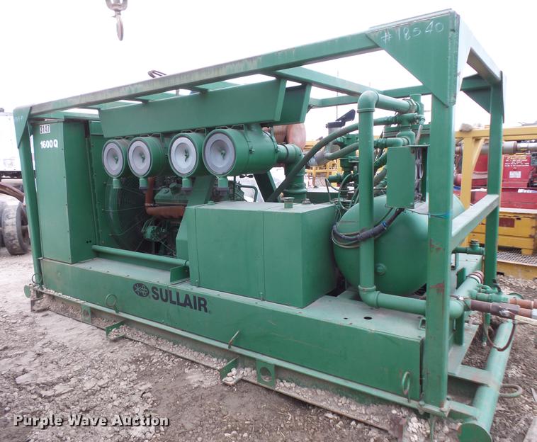 image for item DC1154 Sullair 1600Q air compressor