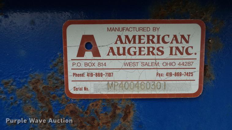 image for item DC5745 American Augers MP-400 mud pump