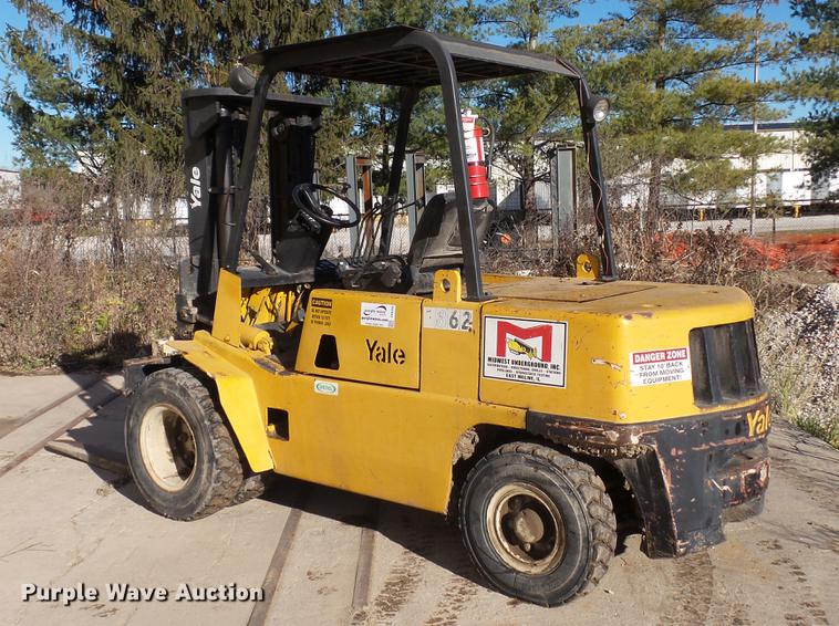 image for item DC6296 Yale CDP100MCNUBE088 forklift