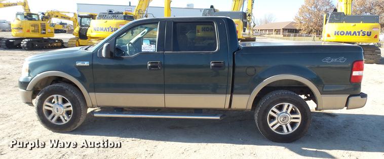 image for item DC6298 2005 Ford F150 Lariat SuperCrew pickup truck