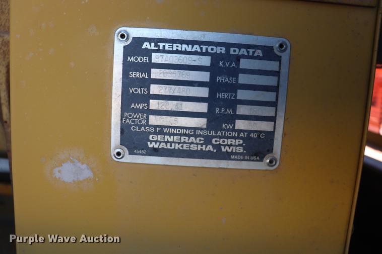 image for item DC6301 Caterpillar Olympian generator