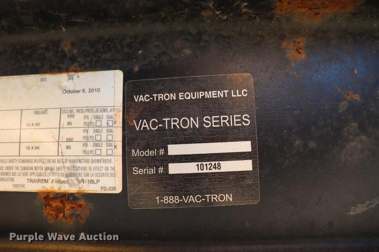 image for item DC6359 2011 Vermeer Vactron LP555SDT-K vacuum excavator