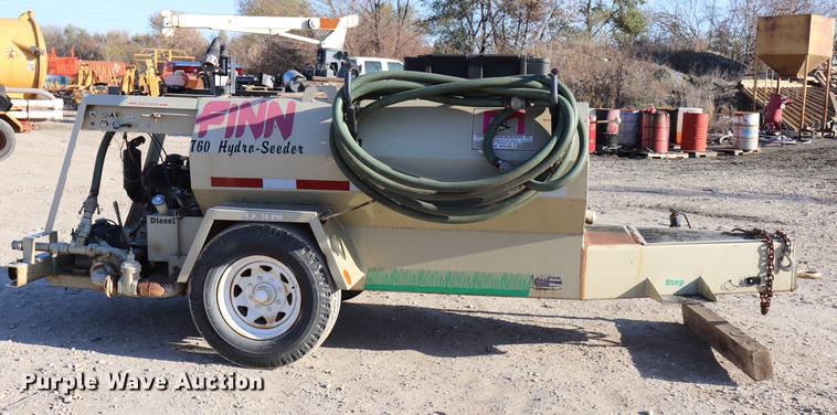 image for item DC6361 Finn T60-TD Hydroseeder trailer
