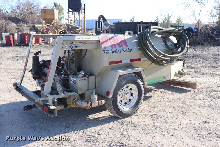 image for item DC6361 Finn T60-TD Hydroseeder trailer