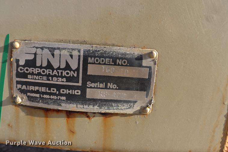 image for item DC6361 Finn T60-TD Hydroseeder trailer