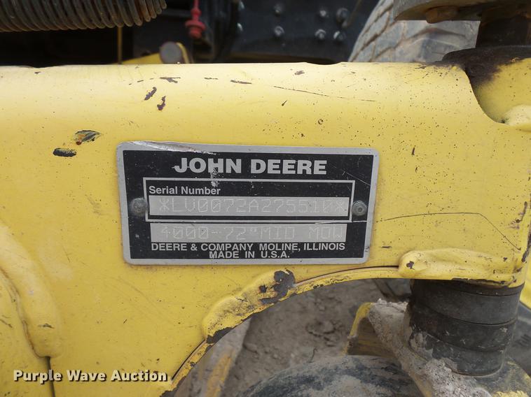 image for item DC6379 John Deere 4400 tractor