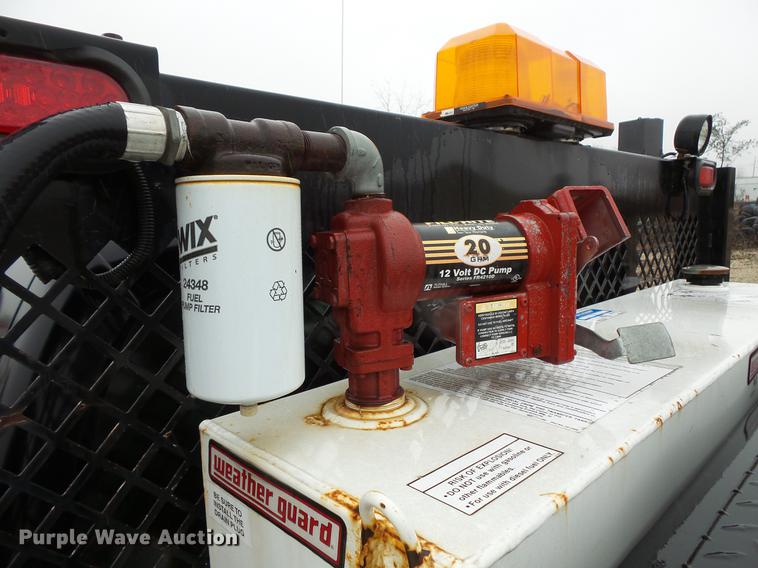 image for item DC6381 2008 Ford F450 Super Duty Crew Cab flatbed pickup truck