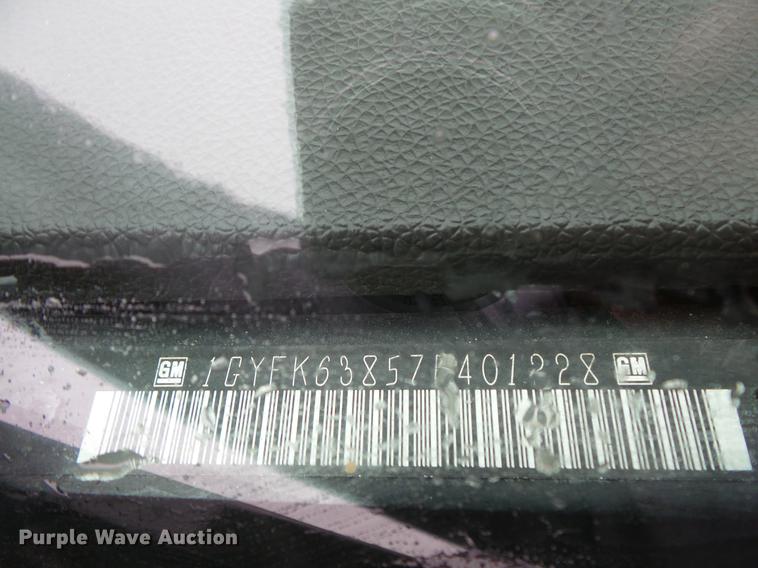 image for item DC6382 2007 Cadillac Escalade SUV