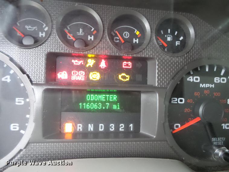 image for item DC6384 2010 Ford F450 Super Duty Crew Cab flatbed truck