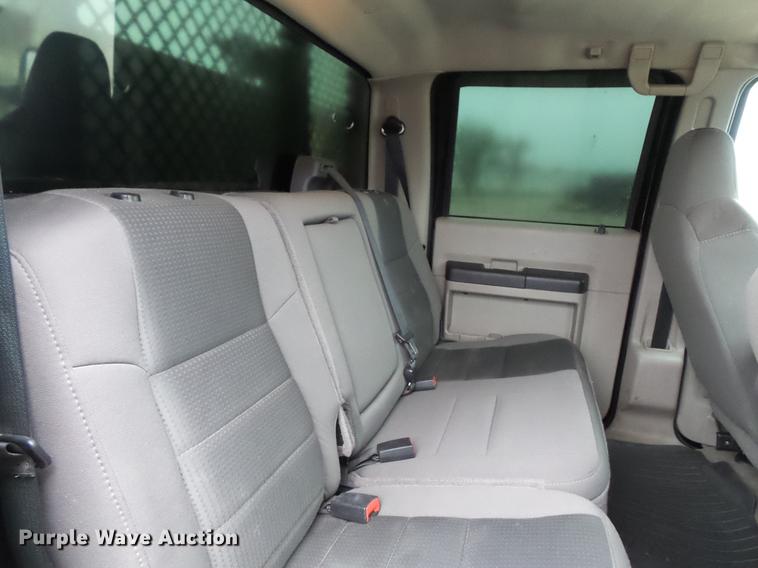 image for item DC6384 2010 Ford F450 Super Duty Crew Cab flatbed truck