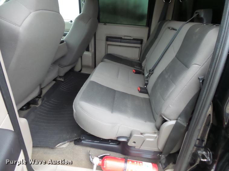 image for item DC6384 2010 Ford F450 Super Duty Crew Cab flatbed truck