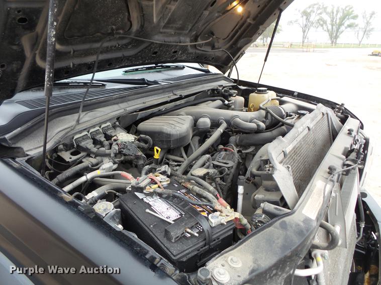 image for item DC6384 2010 Ford F450 Super Duty Crew Cab flatbed truck