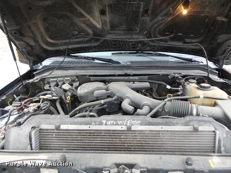 image for item DC6384 2010 Ford F450 Super Duty Crew Cab flatbed truck