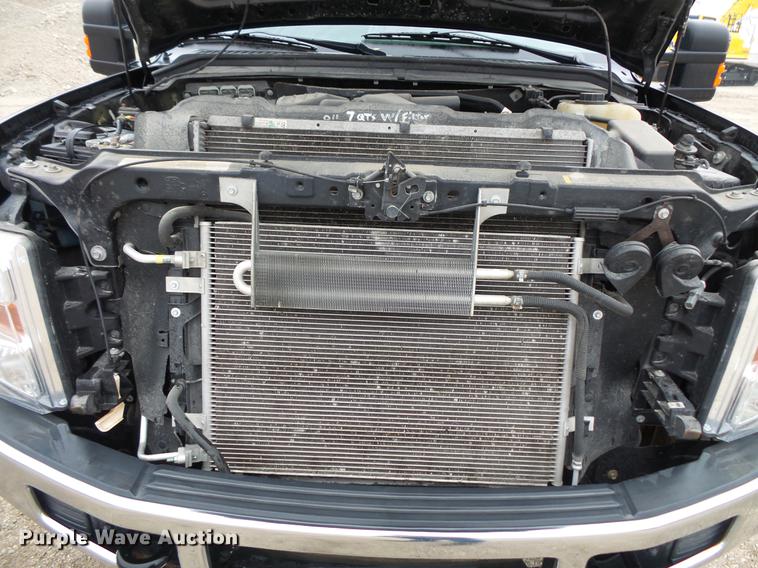 image for item DC6384 2010 Ford F450 Super Duty Crew Cab flatbed truck