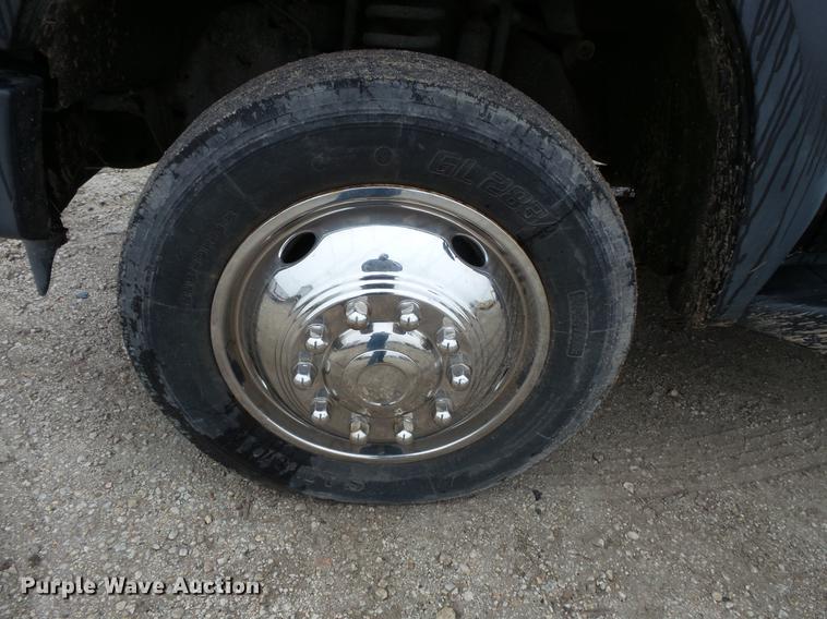 image for item DC6384 2010 Ford F450 Super Duty Crew Cab flatbed truck