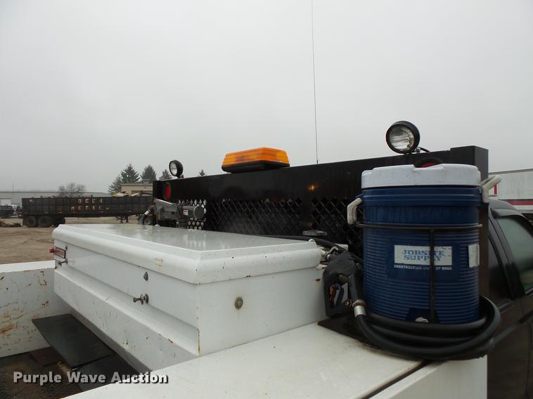 image for item DC6384 2010 Ford F450 Super Duty Crew Cab flatbed truck