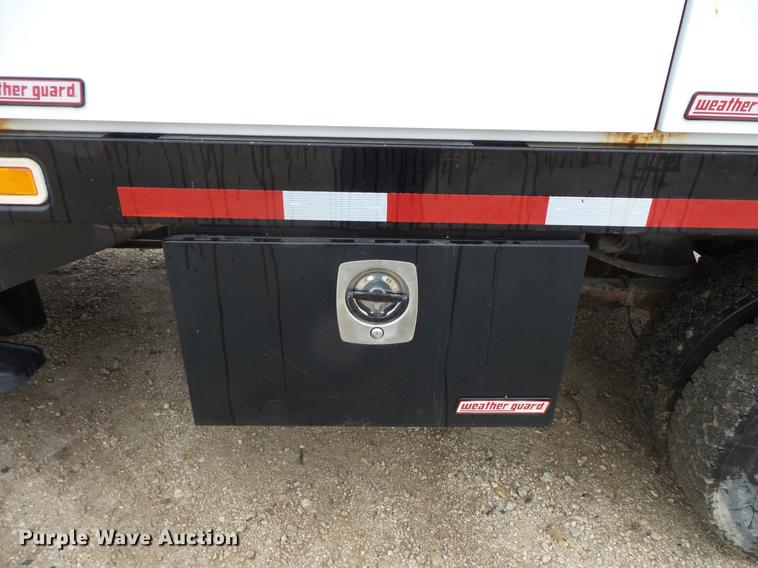 image for item DC6384 2010 Ford F450 Super Duty Crew Cab flatbed truck