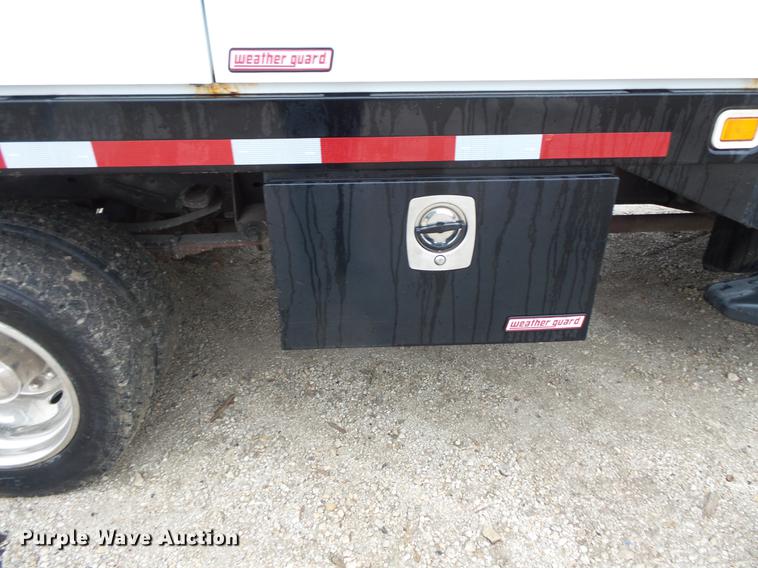 image for item DC6384 2010 Ford F450 Super Duty Crew Cab flatbed truck