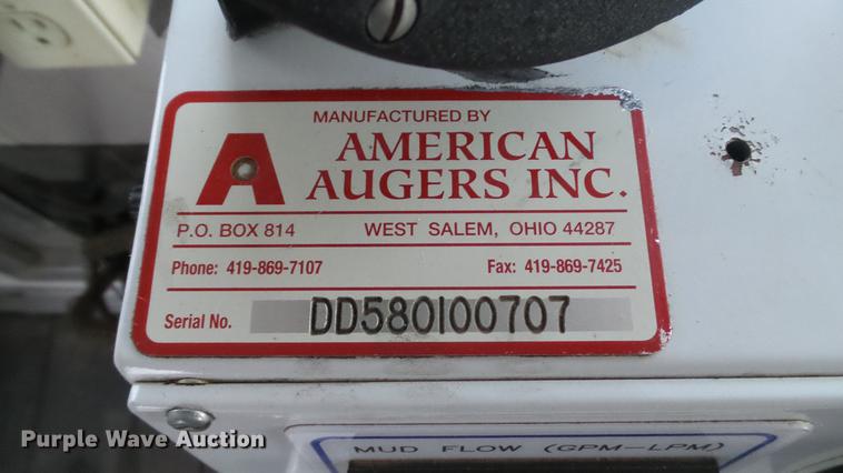 image for item DC6387 2007 American Augers DD-625 directional drill
