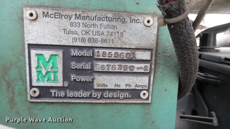 image for item DC7215 McElroy 1855601 fusion machine