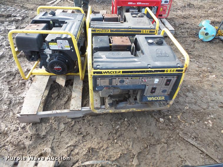 image for item EA9539 (3) Wacker generators