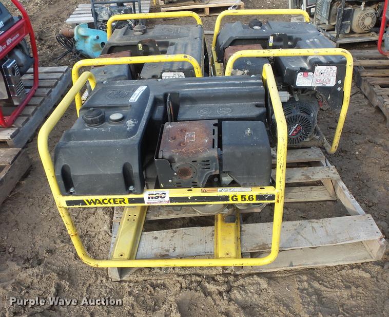 image for item EA9539 (3) Wacker generators