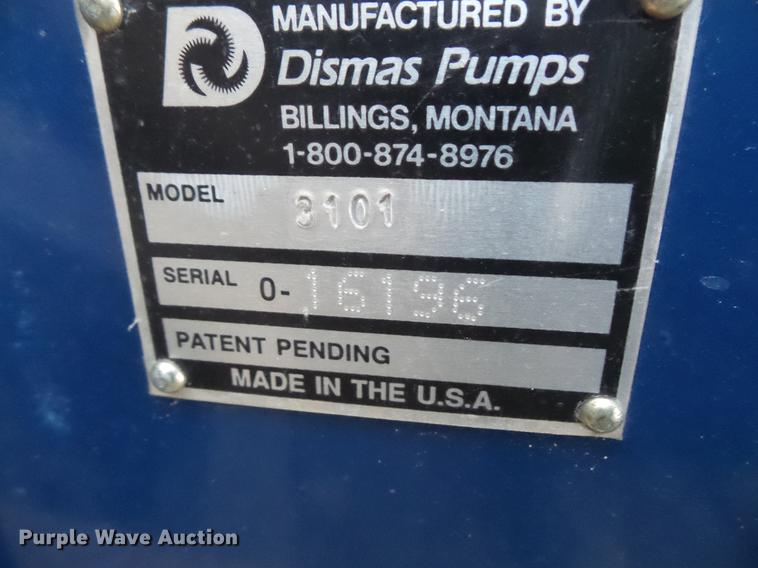 image for item EA9580 (2) Dismas 3101 transfer pumps