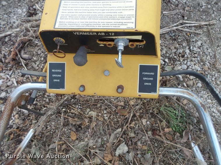 image for item EA9598 1990 Vermeer AB12 auger backfiller