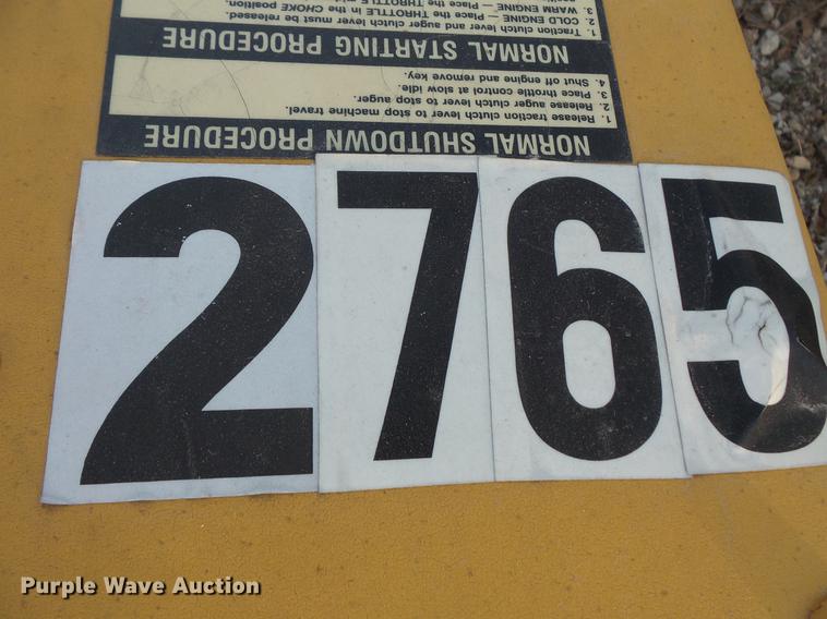 image for item EA9598 1990 Vermeer AB12 auger backfiller