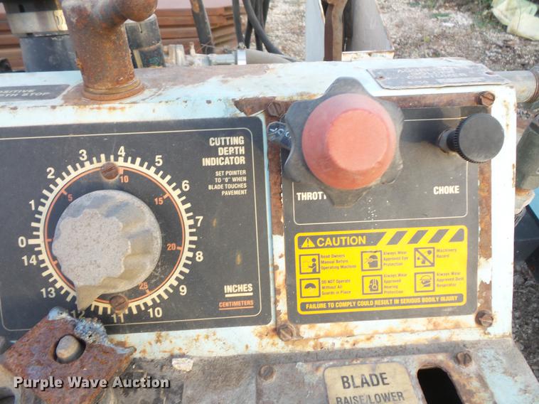 image for item EA9600 Target Pro 65 II 36 concrete saw