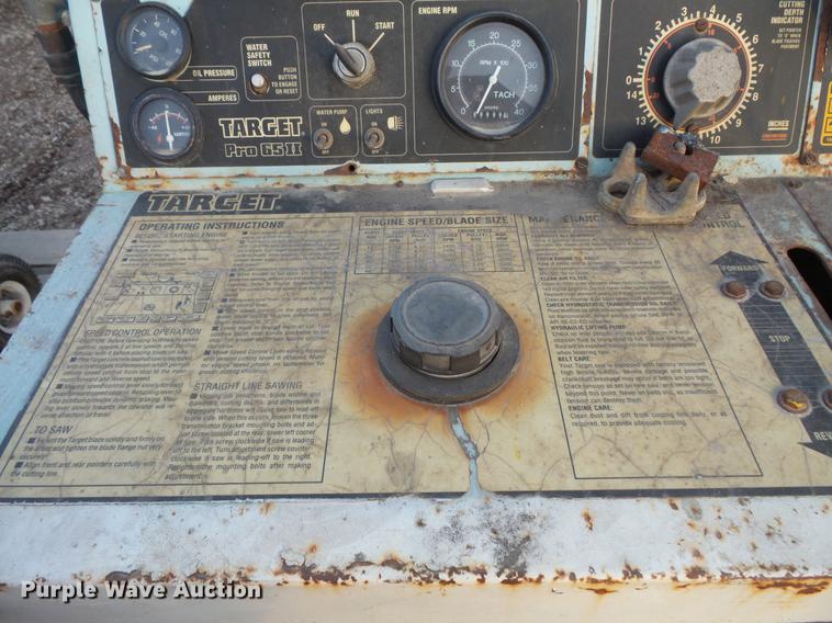 image for item EA9600 Target Pro 65 II 36 concrete saw