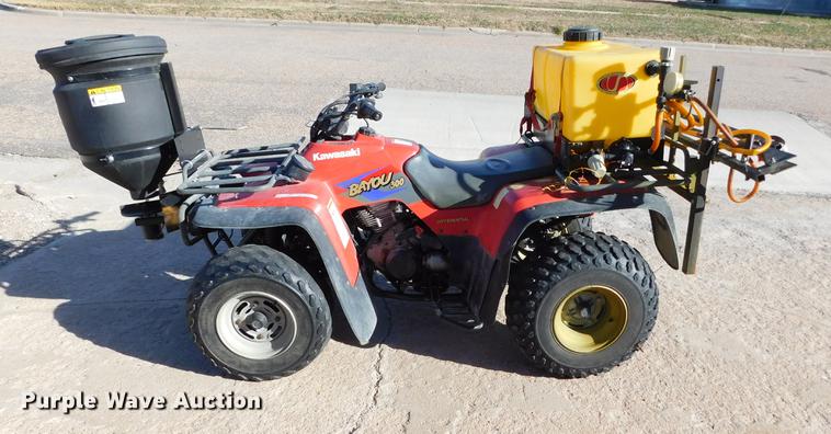 image for item BU9530 1998 Kawasaki Bayou 300 ATV