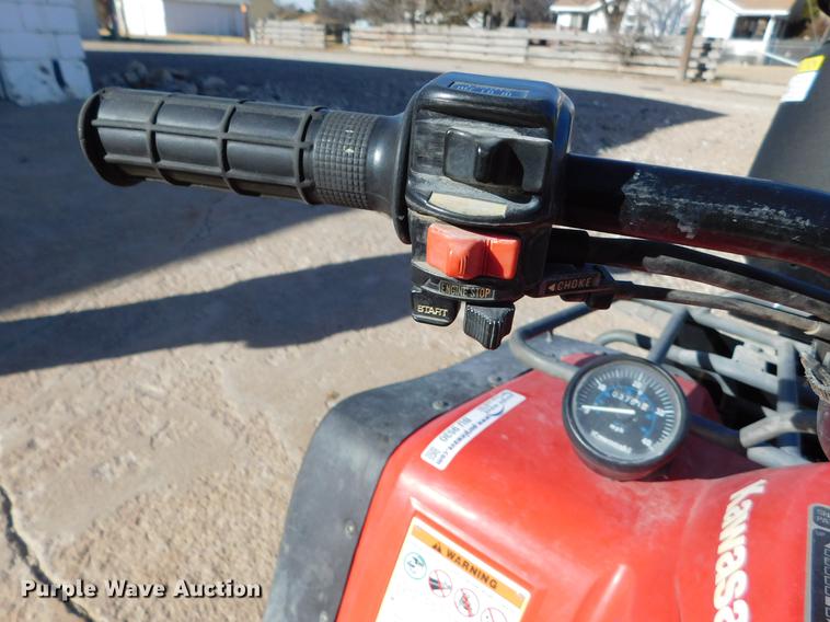 image for item BU9530 1998 Kawasaki Bayou 300 ATV