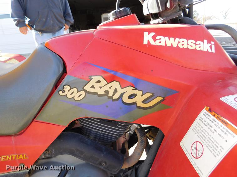image for item BU9530 1998 Kawasaki Bayou 300 ATV