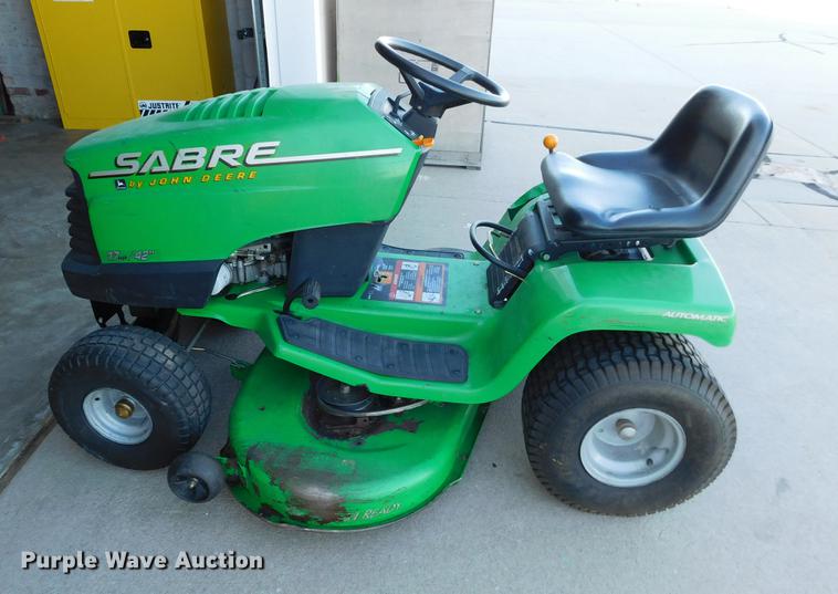 image for item BU9606 John Deere Sabre 1742 lawn mower