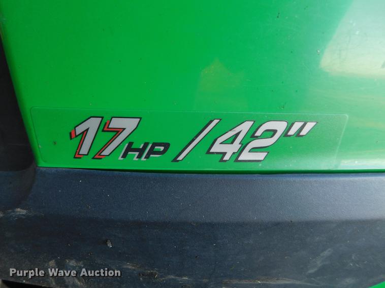 image for item BU9606 John Deere Sabre 1742 lawn mower